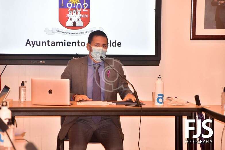 El alcalde de Telde, Héctor Suárez/TA.